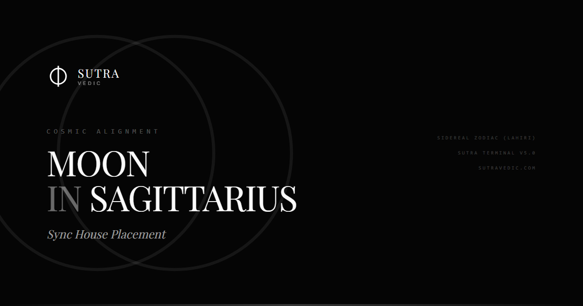 Synastry Between Sagittarius and Cancer: A Cosmic Confluence